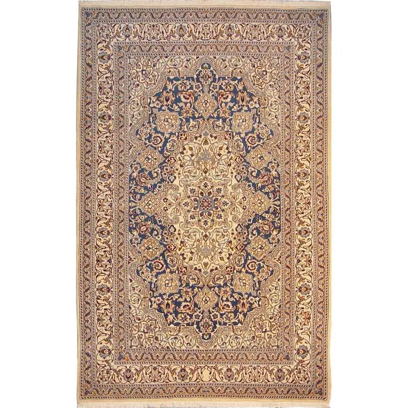 One Of The Kind Persian Nain Rug 8'7" x 5'6"